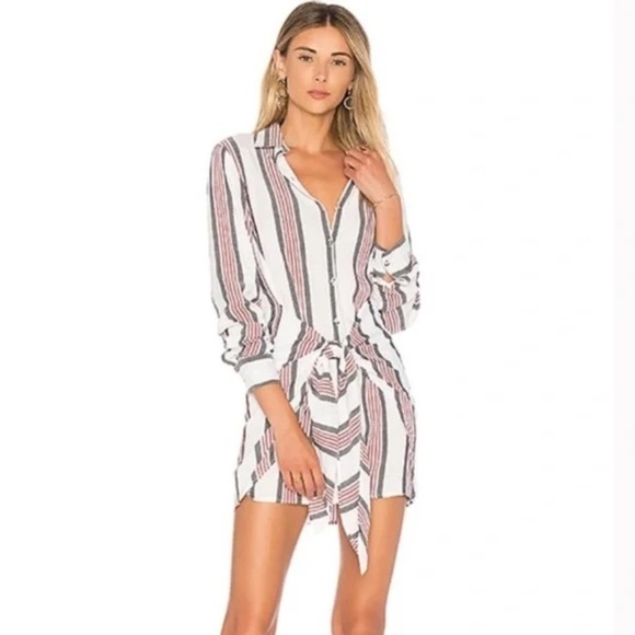 REVOLVE Dresses & Skirts - L’ACADEMIE Cloudline Dress in Wide Stripe